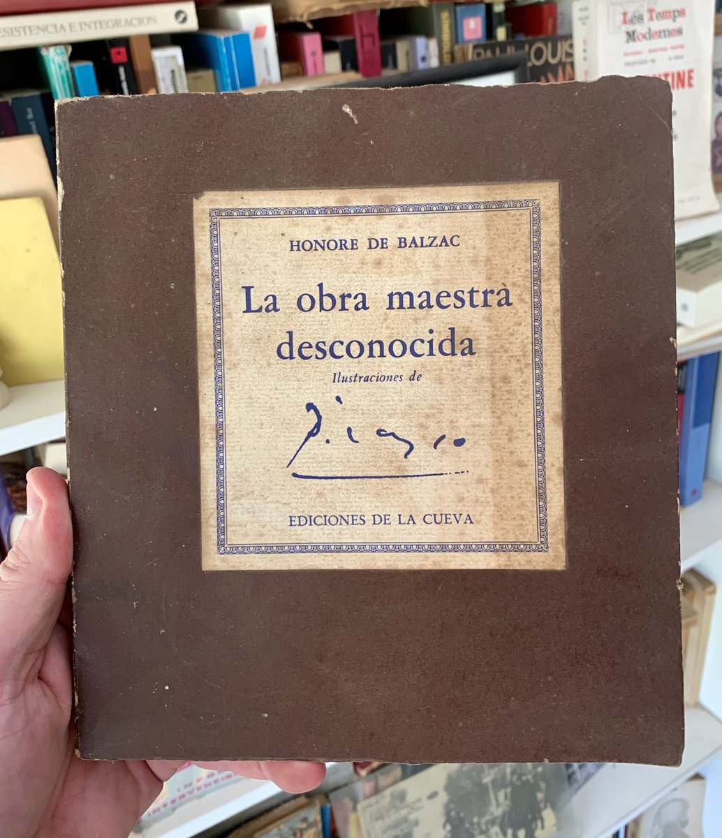 Desde el jueves 3 de abril leeremos la gran obra de Honoré de Balzac:  La obra maestra desconocida. 
Acá la edición con ilustraciones de Pablo Picasso.
Los esperamos! 💎🤩
#TodoBalzac #LaObraMaestraDesconocida