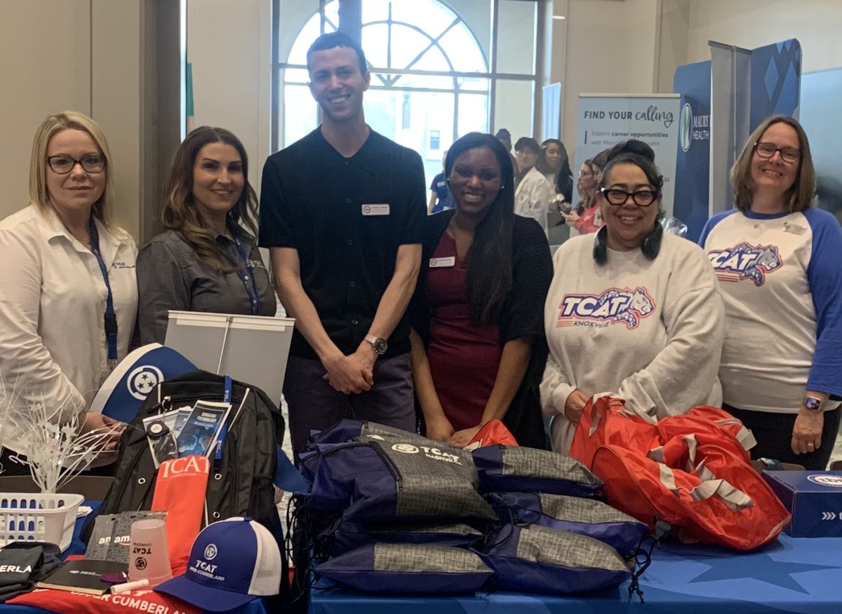 TCATUC's tweet photo. 🌟 Grateful for an Inspiring Day at the TCWD Middle TN Discovery Summit! 🌟

We are incredibly thankful to have been invited to the Career Hall at the Middle TN Discovery Summit at Belmont University yesterday! 💙👩‍⚕️👨‍⚕️ #TCAT #HealthcareFuture #InspiringTheNextGen#TCWDSummit https://t.co/Kn0k29sHQu