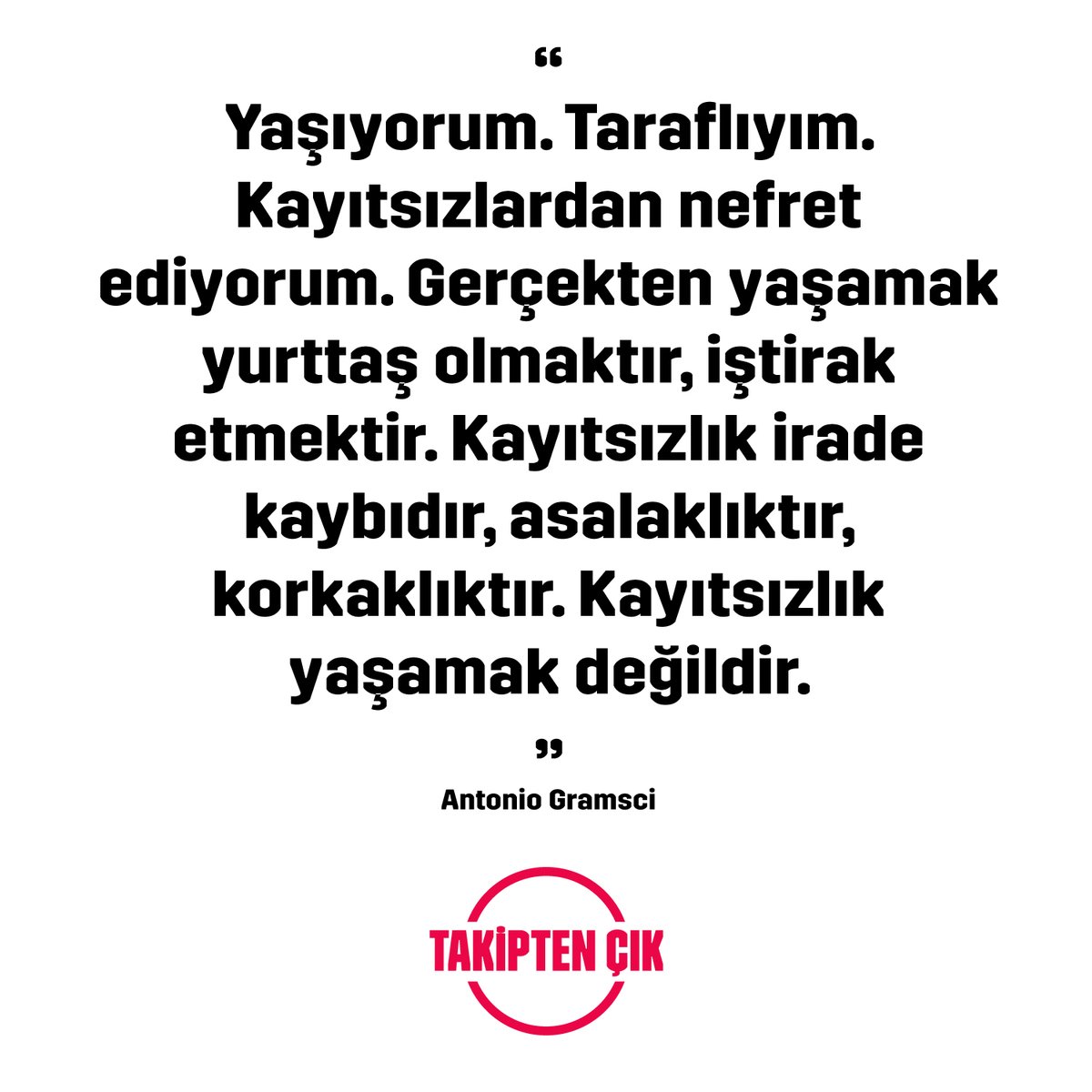 Daha yeni başlıyoruz.