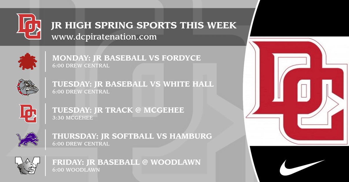 JR HIGH SPORTS THIS WEEK