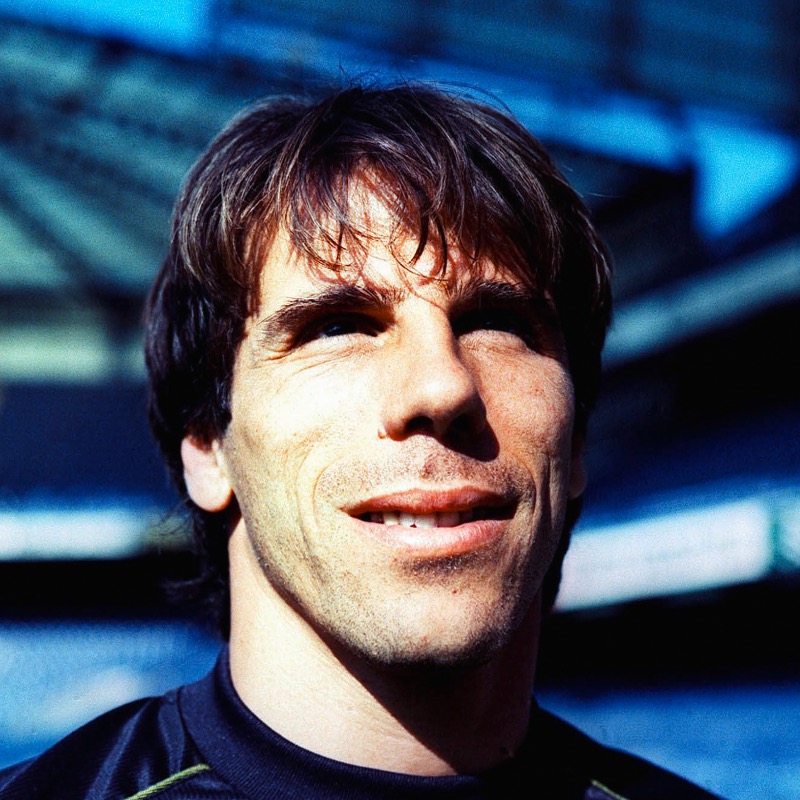 ChelseaFC's tweet photo. Chelsea’s Team of 120 forward: Gianfranco Zola 😁🇮🇹

#CFC120