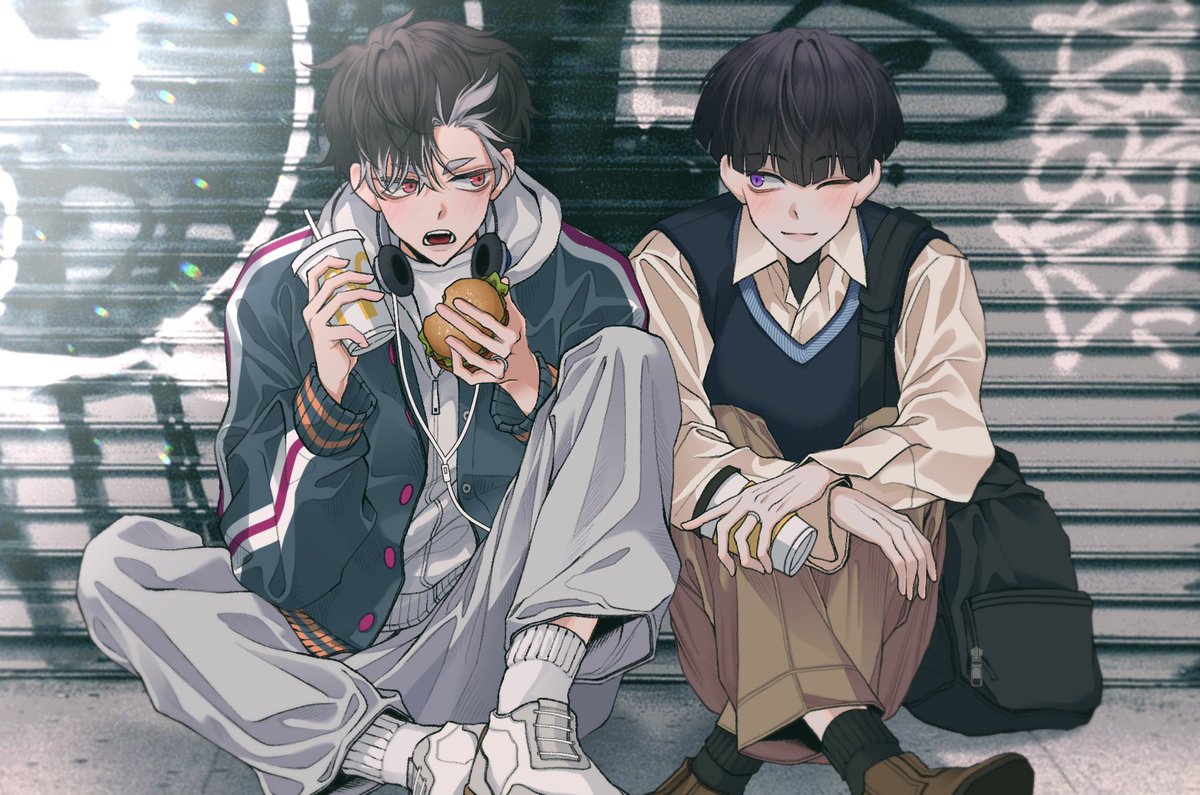 온리전도 끝났으니👀.. 
사복 날홋으로 협력하였습니다 호홋