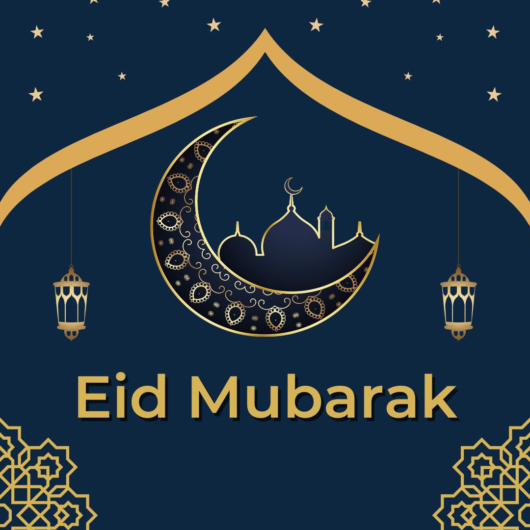 Eid Mubarak to everyone celebrating in <a href="/RBKC/">Royal Borough of Kensington and Chelsea</a> and around the world. 

Wishing you a joyous Eid al-Fitr.

#EidMubarak