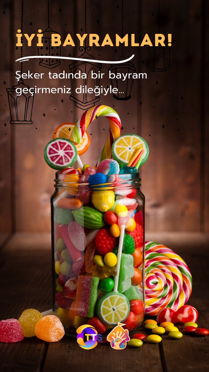 TTS Eğitim olarak, aileniz ve sevdiklerinizle birlikte mutlu ve huzurlu bir bayram geçirmenizi dileriz.🍬🌻

#iyibayramlar