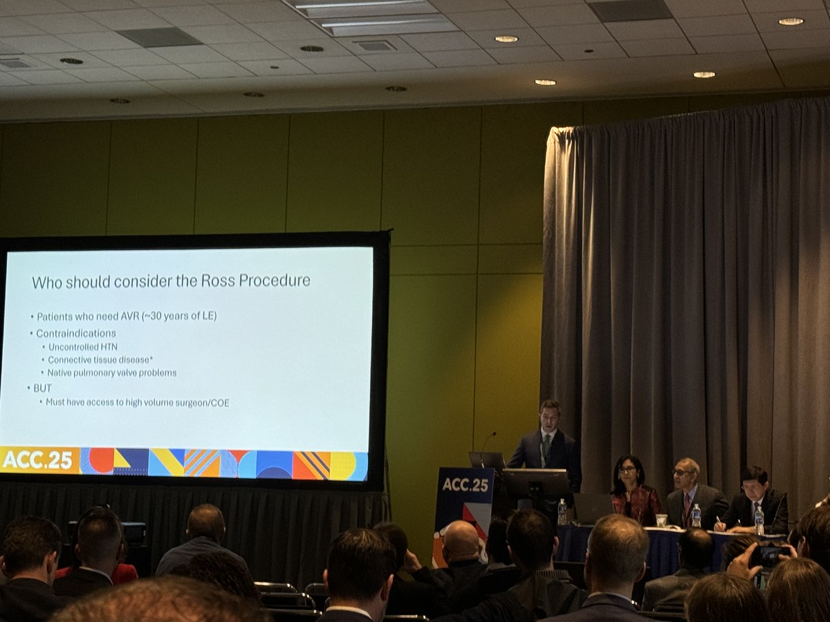 MGH Adult Congenital Heart Disease Program (@mghachd) on Twitter photo A strong showing at #ACC25! 👏
<a href="/JordanBloomMD/">Jordan Bloom</a> presented compelling insights on the advantages of the #RossProcedure and its potential to restore normal life expectancy for patients with aortic valve disease!
<a href="/AortaEd/">AortaEd</a> #SurviveAS #Cardiology <a href="/MGHHeartHealth/">Mass General Heart</a> <a href="/ACCinTouch/">American College of Cardiology</a> A strong showing at #ACC25! 👏
<a href="/JordanBloomMD/">Jordan Bloom</a> presented compelling insights on the advantages of the #RossProcedure and its potential to restore normal life expectancy for patients with aortic valve disease!
<a href="/AortaEd/">AortaEd</a> #SurviveAS #Cardiology <a href="/MGHHeartHealth/">Mass General Heart</a> <a href="/ACCinTouch/">American College of Cardiology</a>