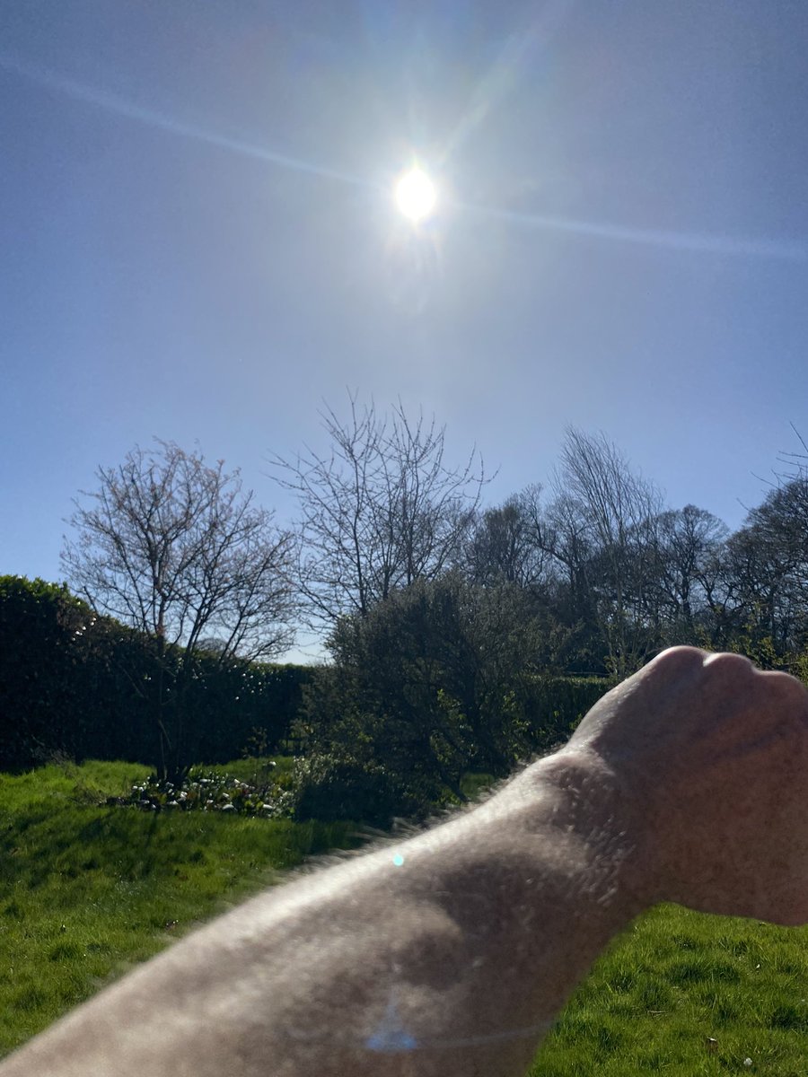 Lifeheuristic's tweet image. That’s it: the D3 tablets stop today

Since vit D is fat-soluble with a half-life of 2-3 weeks, if you fill the tank on a sunny day it’s no big deal if you miss 1 or 2 days.  Just make sure when the opportunity presents, you strip down as much as decency allows &amp;amp; get out there