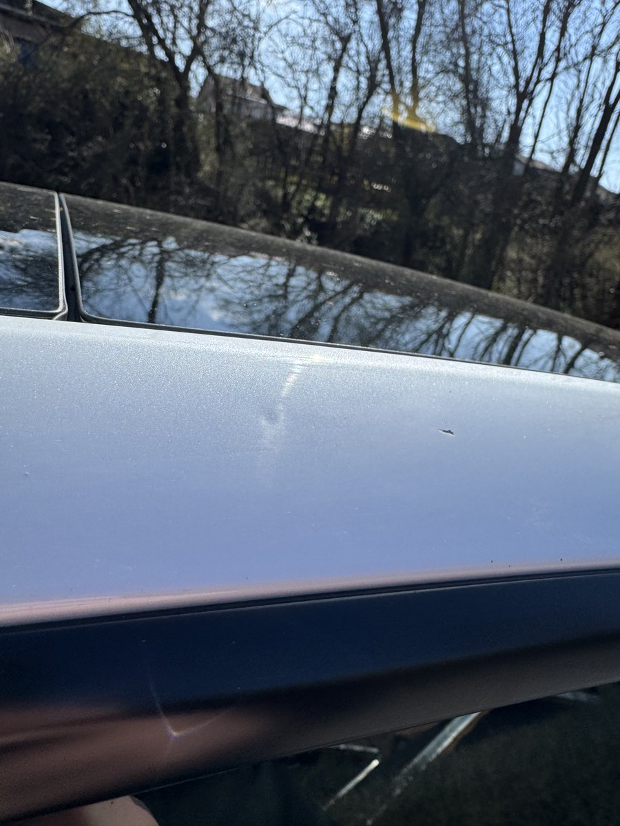j0hnDEV's tweet photo. @XXSABLXX I was driving when someone threw a lighter out their window hit my car. Thankfully, it’s all on video.

People really forget that targeting a brand out of spite only ends up hurting the consumer. If you’ve got an issue with a CEO, go protest not damage private property. https://t.co/y9iwfYRJ1u
