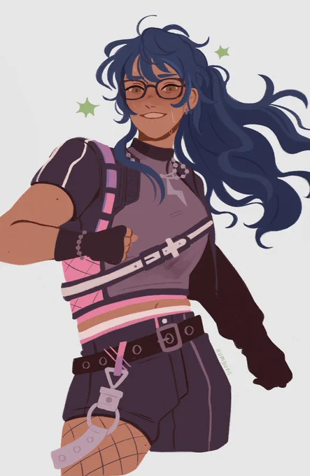 they kinda look like rivals here (unintentional) [ #enstars #natsumugi #femstars ] 