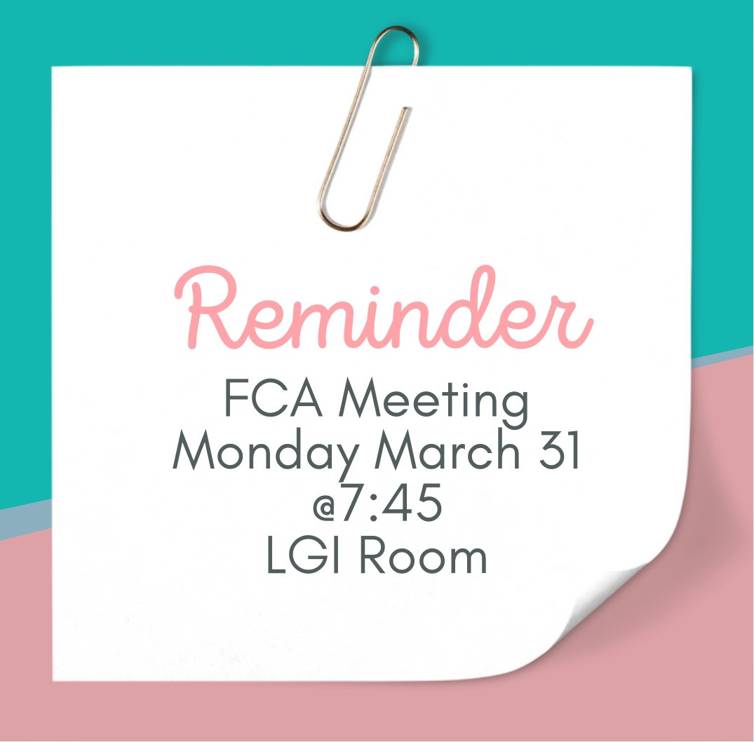 Foster FCA tweet media