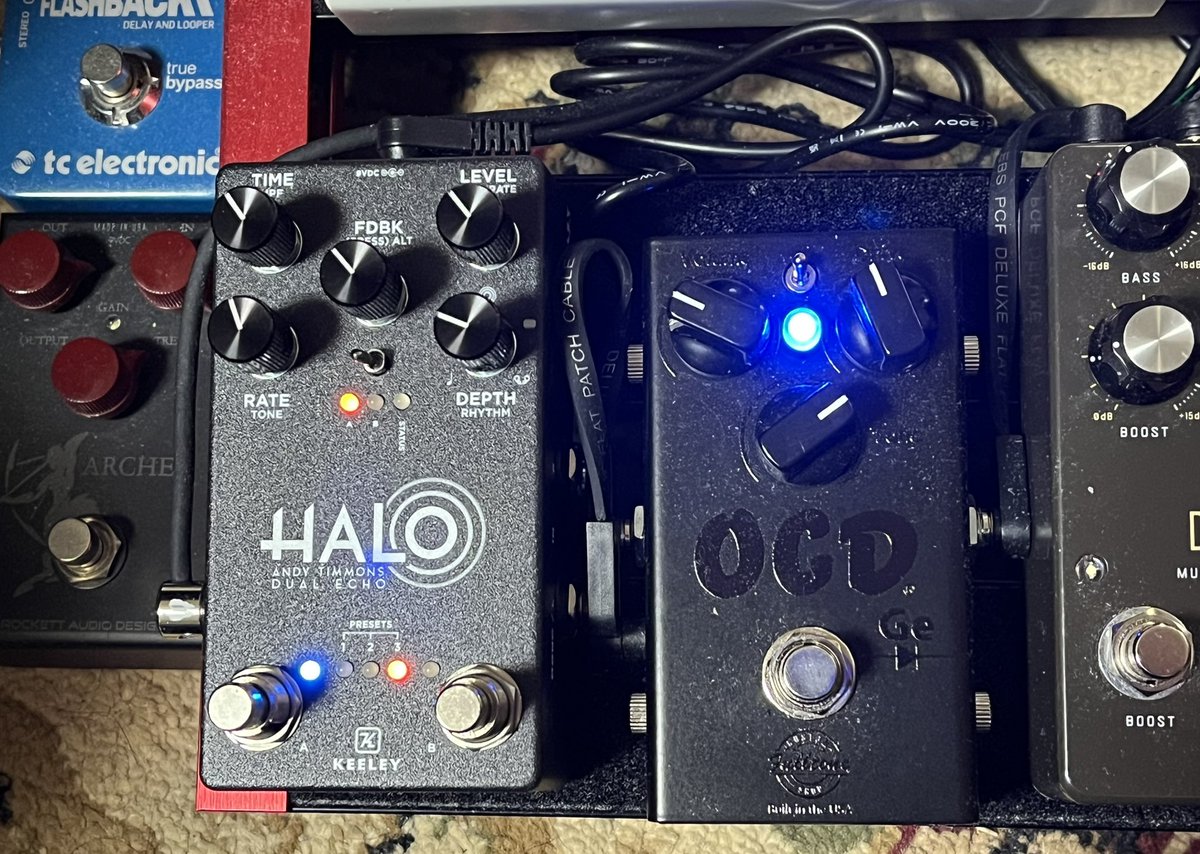 nao_shapes's tweet photo. #Halo 🎸Delay🥺ﾃﾞｼ
analogに近いかも...ネ。。
#Keeley #AndyTimmons ❣️
#ocdge 🤟😊 https://t.co/SE1sot6BQe