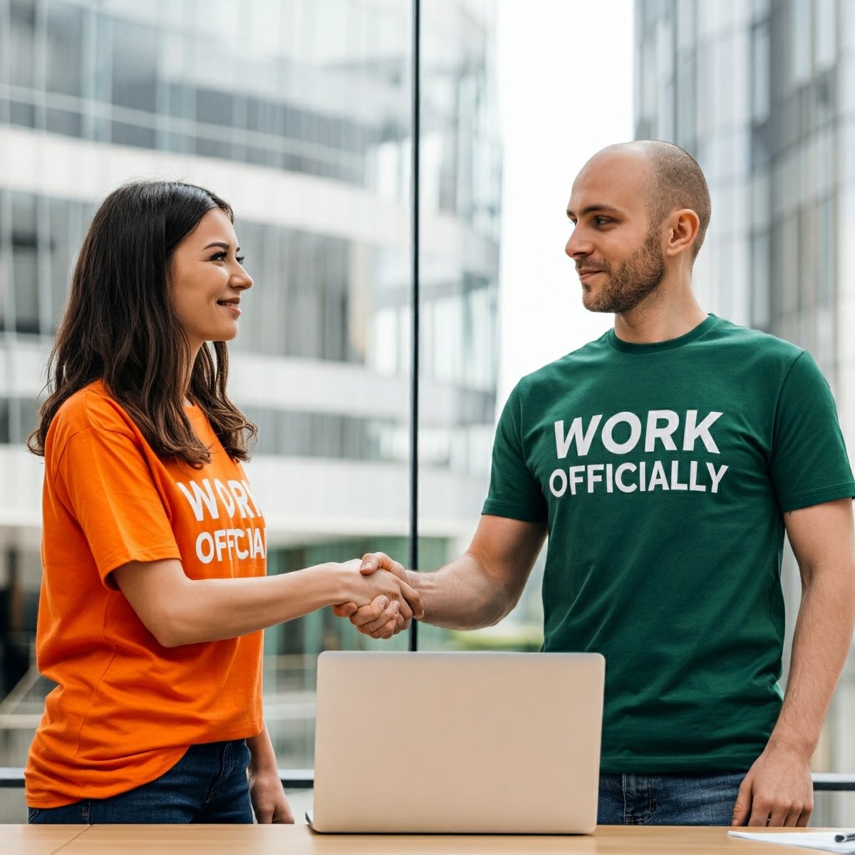 WorkOfficially's tweet image. Deals close. Visions align. Trust builds.
At WorkOfficially, we make every collaboration count. 🤝
#WorkOfficially #DigitalHandshake #WorkTogether