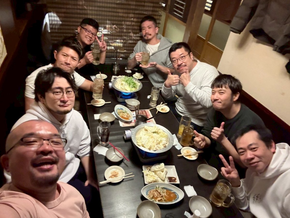 Goodbye！SweetWorldの打ち上げが昨日ありました。
楽しかった〜！写真撮るの忘れてこれのみだしwww

是非また対バンしましょう！
by YU-ICHI

(早く動画アップせねば…!!）

エビチリさん(<a href="/ebichili_boyz/">THE EBICHILI BOYZ</a>)
my bedsさん(<a href="/32__/">( )</a>)