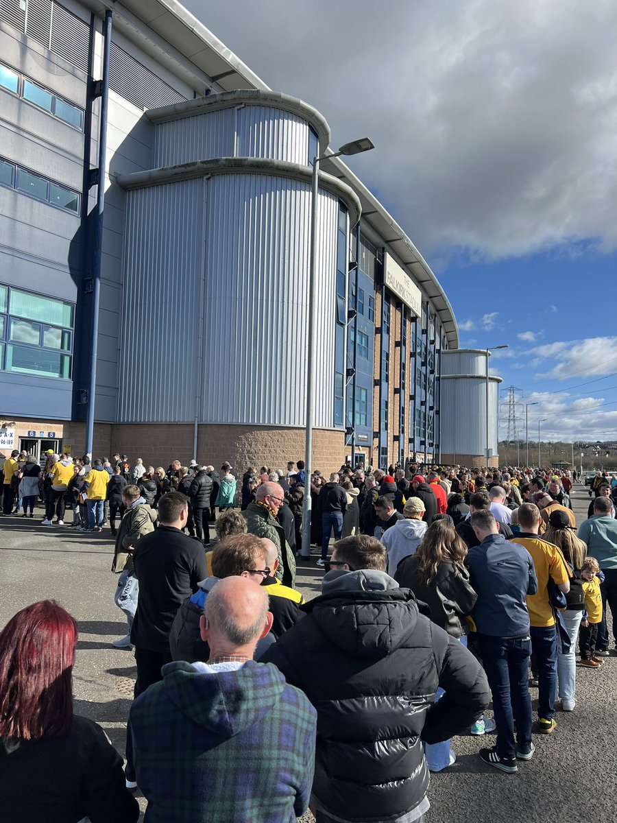 This stadium has never seen as many fans 👏