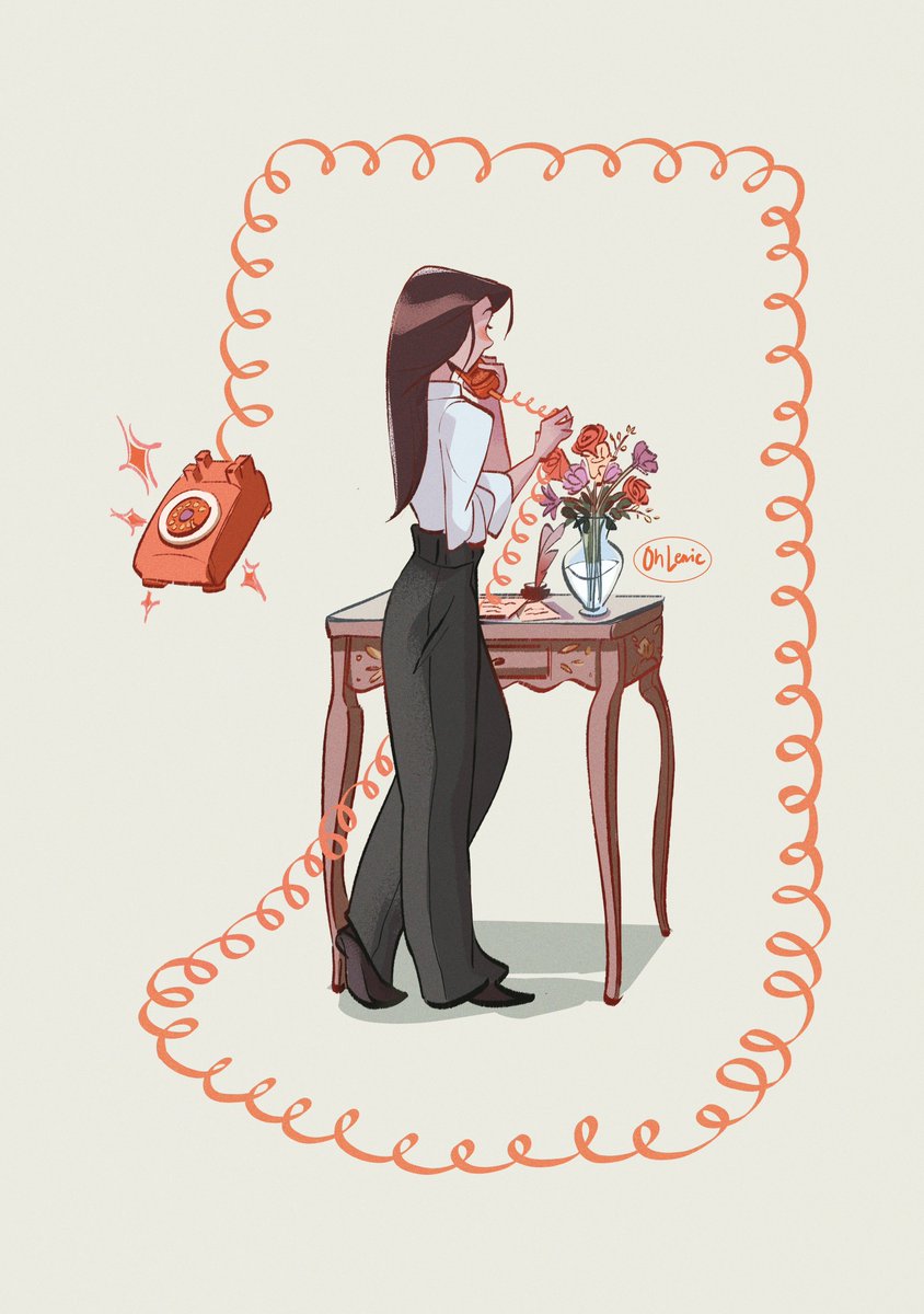ohlenic's tweet image. ☎️💬 hello?