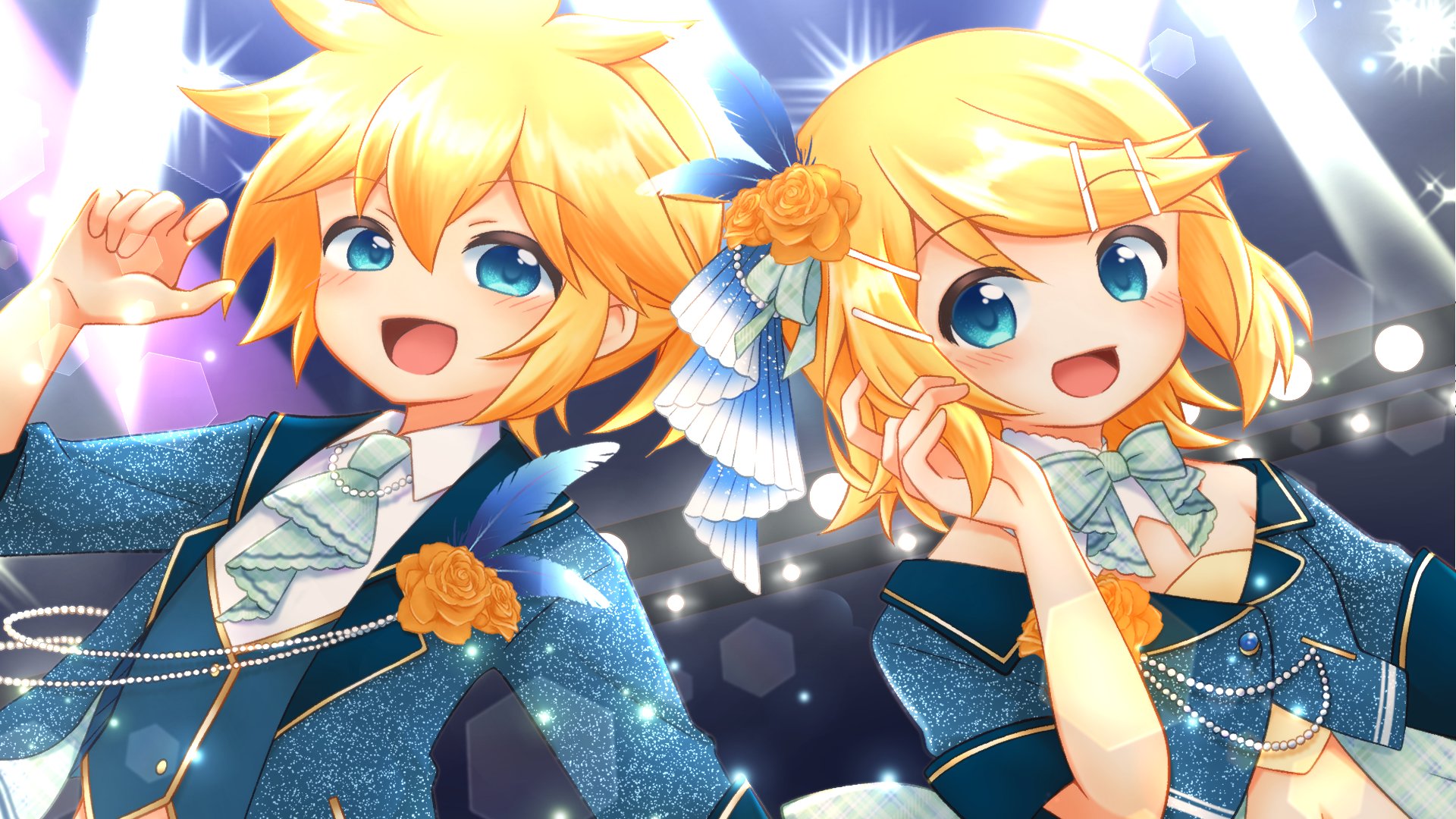 鏡音リン 鏡音レン カラオケDAM 等身大のぼり 鏡音リン 鏡音レン カラオケDAM 等身大のぼり
