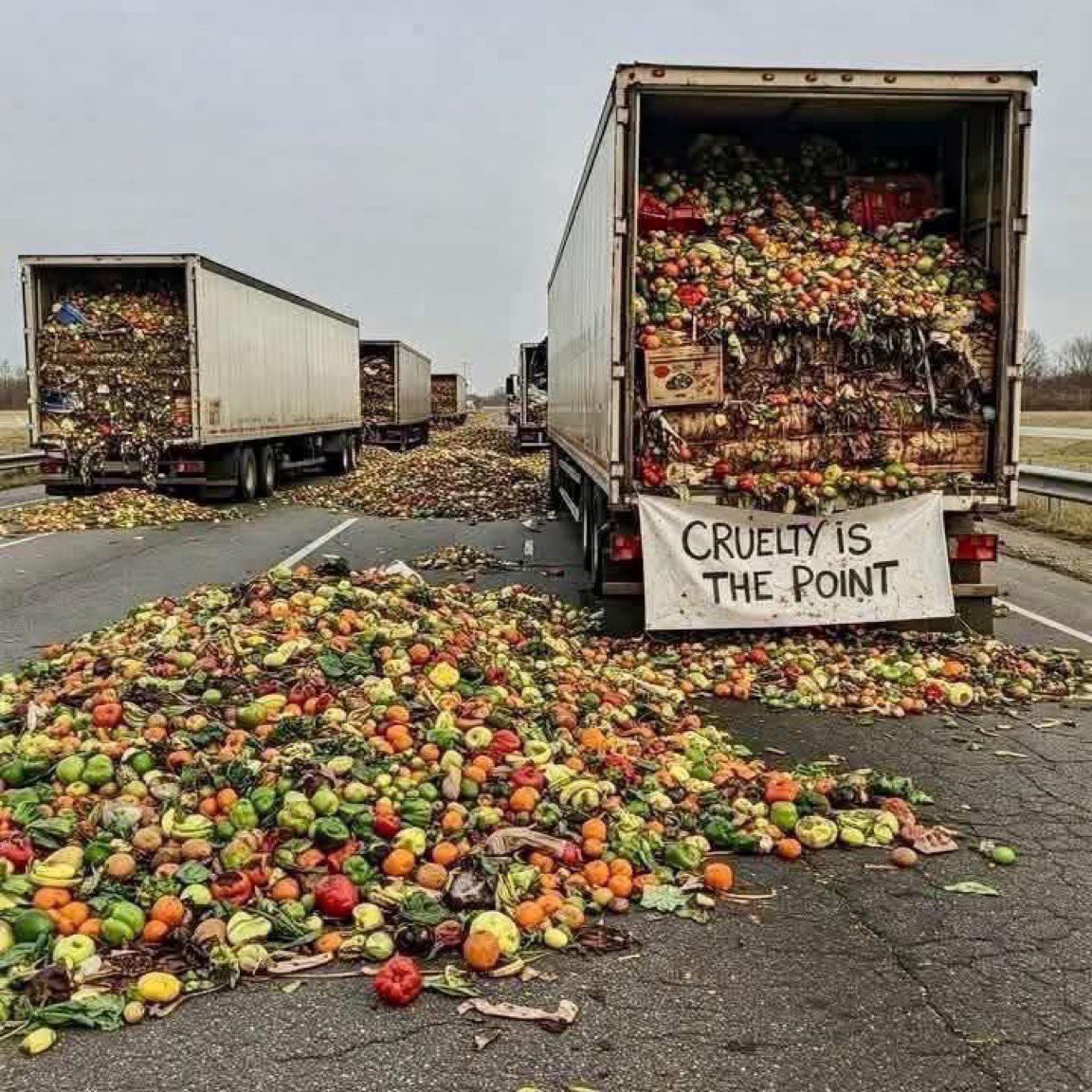 <a href="/johncusack/">John Cusack</a> They let $20M in food rot rather than give it to poor people in need. He deserves zero sympathy. May all his companies go under. He brought it all on himself. He kicked America between the legs and America is kicking back.