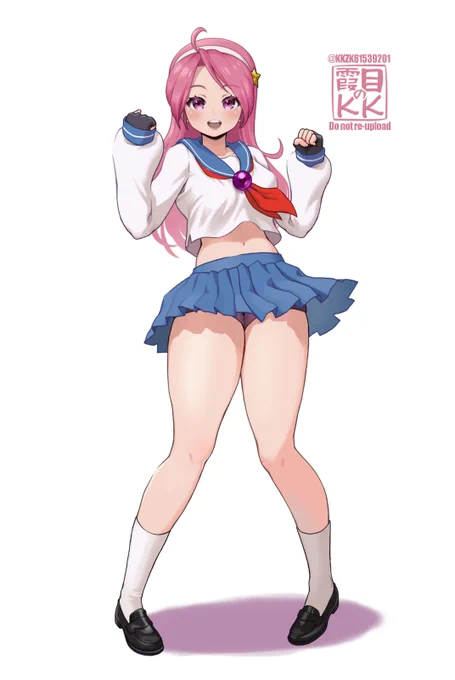 『THE KING OF FIGHTERS 』シリーズ麻宮アテナ#格ゲーキャラ描こうぜ #KOF描いたつもりで描いてなかったKOF13アテナさんもぅ1作ぐらいこの惠体アテナさん見たかったなぁ 