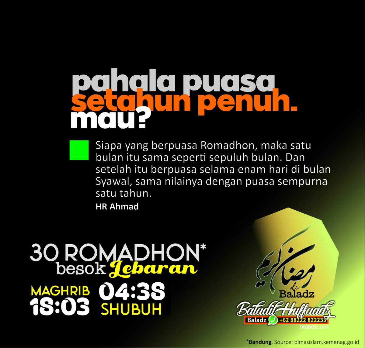 baladz1's tweet photo. Fajar Lebaran. Selamat Iedul Fitri. Mohon maaf lahir batin. Lebaran di Baladz.... Puasa setahun

#baladz #lebaran #idulfitri #hariraya #puasa #baladilhuffaadz #ramadhan #fajar #alquran #pesantren #parapenghafalalquran #jawabarat #bandung #mengaji #bandungberkah #hidupmulia https://t.co/wB0wRrqEdM
