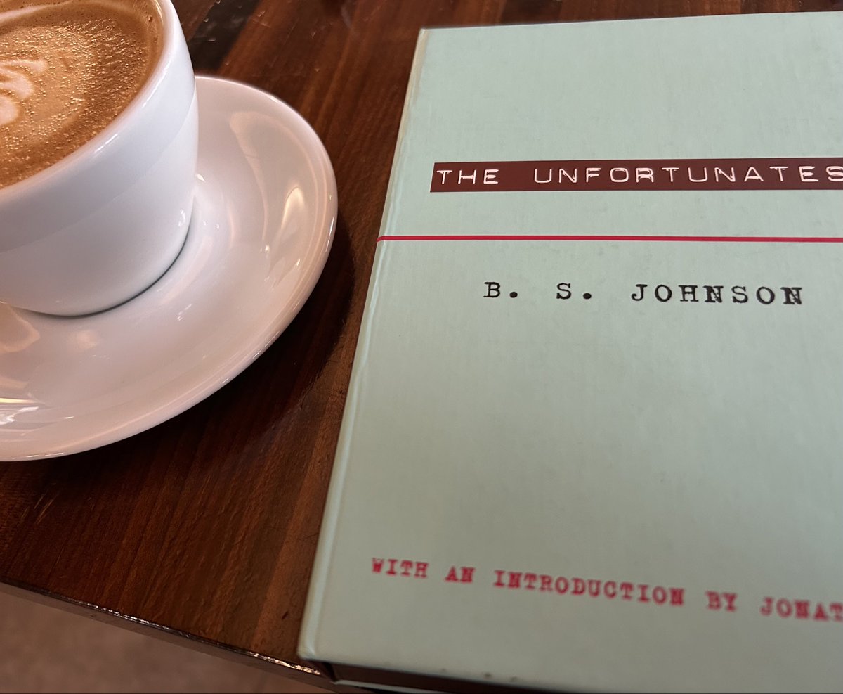 thenextpage22's tweet photo. Finished #TheUnfortunates
#BSJohnson
…to understand without generalization...generalization is to lie, to tell lies….
Not how he died,not what he died of, even less why he died,are of concern, to me, only the fact that he did die,he is dead,is important: the loss to me, to us. https://t.co/6h3Wb7JB0A