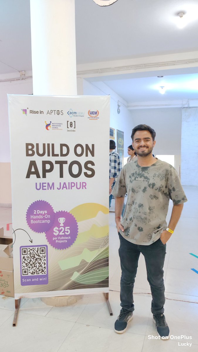 lucky30306's tweet photo. Nice experience and great building
Love the idea Project nhi Product banao
#acehack #educhain #risein https://t.co/550bkrrsvx