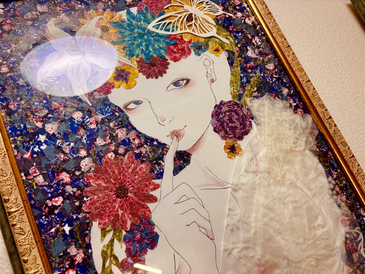 otonoha_827's tweet photo. 10代の頃に頑張って作った貼り絵を見てほしい https://t.co/vpl3uKs25E