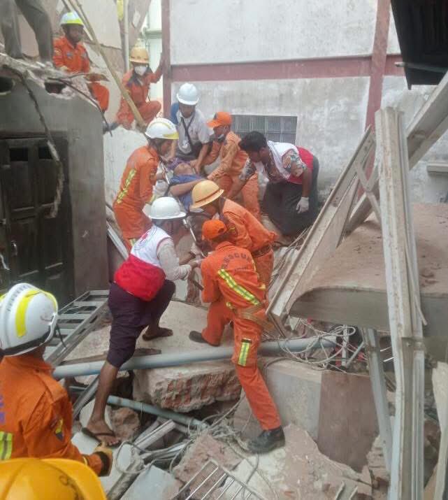 Myanmar Red Cross (@myanmarredcross) on Twitter photo 📍 Sagaing & Pyawbwe | March 29
Red Cross teams, alongside other organizations, carried out search & rescue operations in earthquake-affected areas. Together, we continue to assist those in need during this critical time. #EarthquakeResponse #RedCross #MRCS #HumanitarianAid 📍 Sagaing & Pyawbwe | March 29
Red Cross teams, alongside other organizations, carried out search & rescue operations in earthquake-affected areas. Together, we continue to assist those in need during this critical time. #EarthquakeResponse #RedCross #MRCS #HumanitarianAid