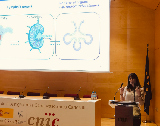 #epw2025 <a href="/CNIC_CARDIO/">CNIC</a> <a href="/roserventotormo/">roser</a> wonderfully discussed macrophages in reproductive tissues: endometriosis and trophoblast growth during pregnancy. 
Also, stay tuned for scCellFie github.com/earmingol/scCe… inferring metabolism from single cell transcriptomics in <a href="/biorxiv/">biorxiv</a> soon!
