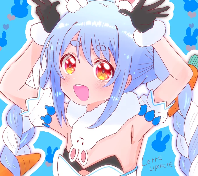 できあがり! #ぺこらーと