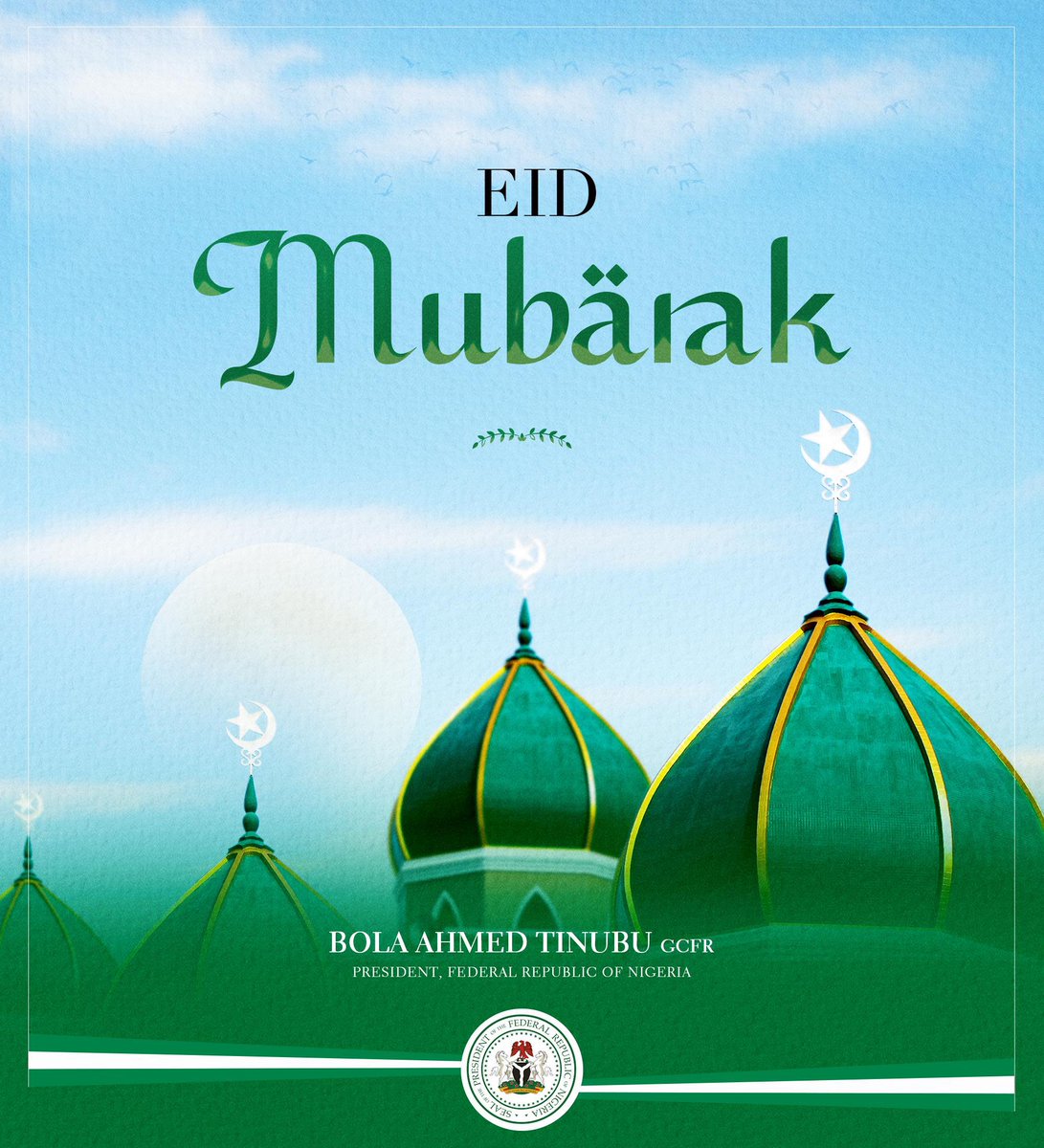 officialABAT's tweet photo. Thankful to the Almighty for another Eid.

This morning, I stood in prayer with Muslim faithful at the National Prayer Ground, Abuja-united in gratitude, guided by faith.

As Ramadan ends, may its blessings remain with us. May our sacrifices birth renewal, and our dear nation find peace and progress.

Eid Mubarak to all Nigerians.