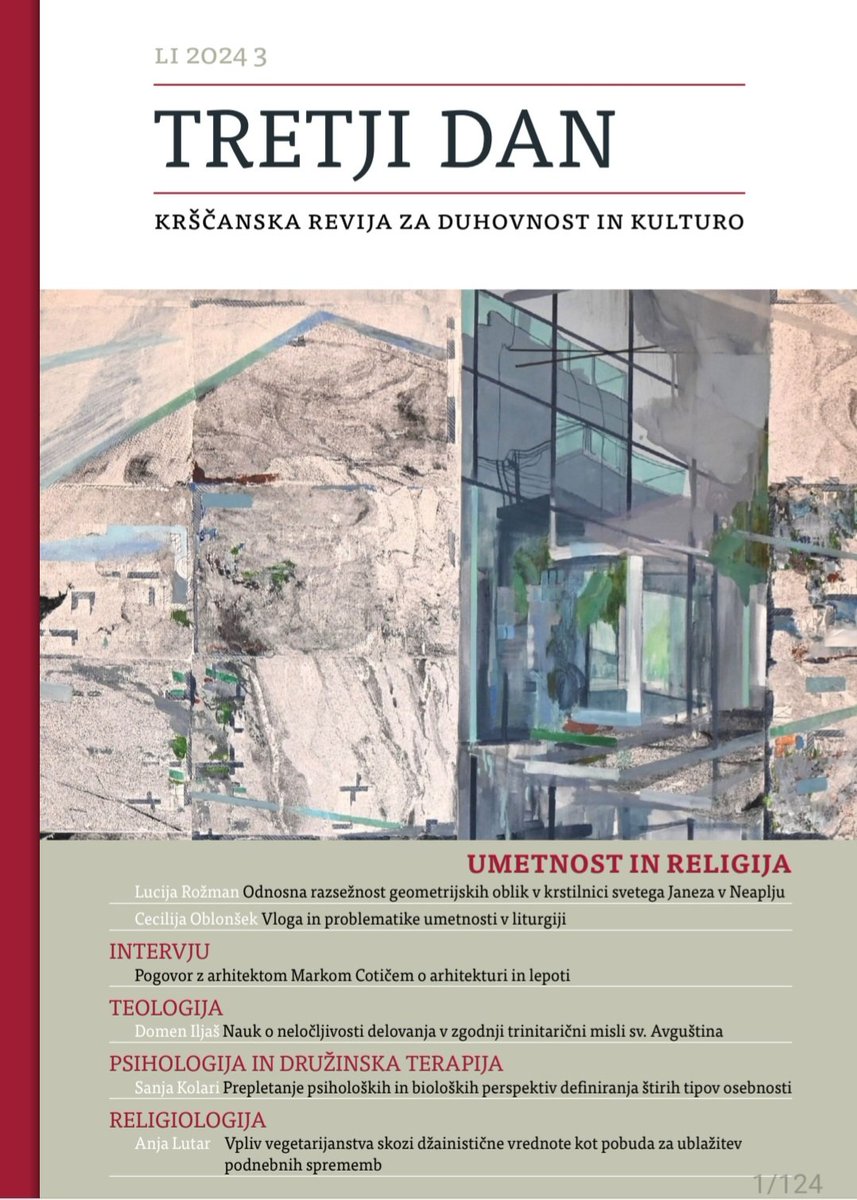 tretji_dan's tweet photo. Izšla je nova številka revije Tretji dan: https://t.co/cygpifiXRP https://t.co/qBKNwxyNpZ