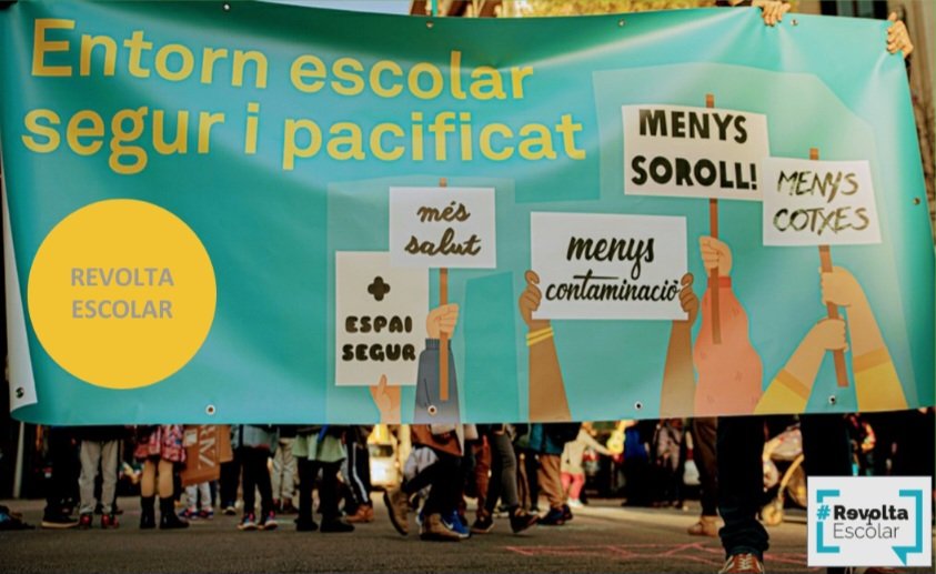 Divendres diverses escoles de Barcelona plegades reivindicant millores als entorns escolars, per a que siguin més segurs i saludables 💪🏾🚧, i vam publicar un estudi sobre entorns escolars 📊

Només fa falta una cosa: voluntat política!

Diversos mitjans 📺📻📰 , aquí fil 🧵👇