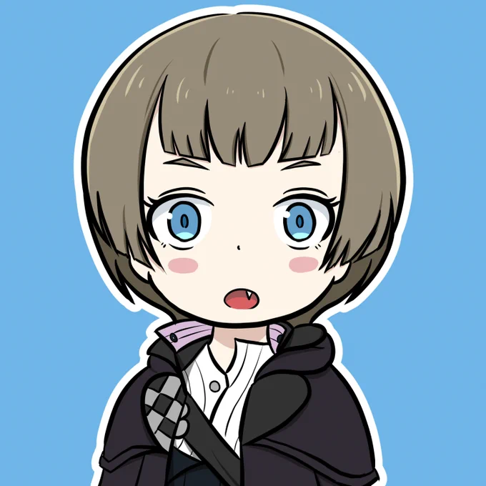 #上手いとか下手とかそういうのは関係なく自分が気に入っている絵 ゲーム垢のアイコン用に描いたやつ( 'ω' ) 