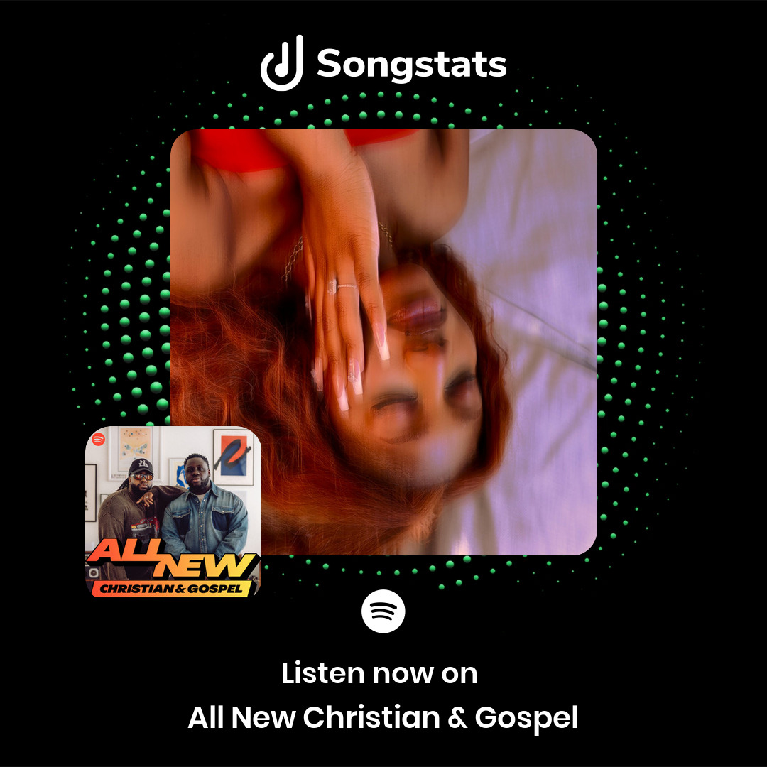 <a href="/AshaElia/">Asha Elia</a> Your track "Too Comfortable" was added to the editorial playlist 'All New Christian &amp; Gospel' with over 351K Followers on Spotify!