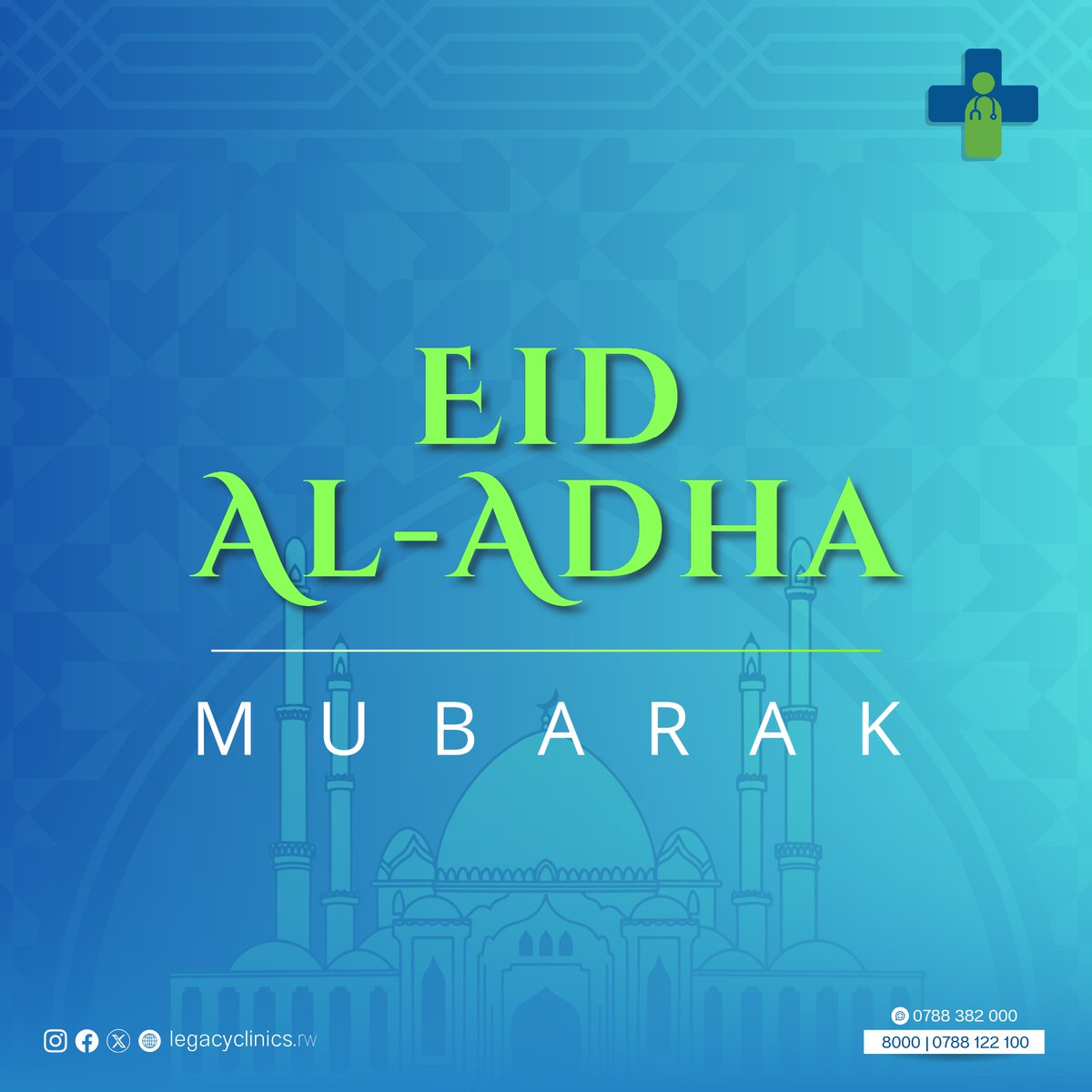 Wishing all Muslims a blessed and joyful Eid Al-Adha! May this sacred occasion bring peace, prosperity, and happiness to you and your loved ones.
#eïdmubarak #EidAladha