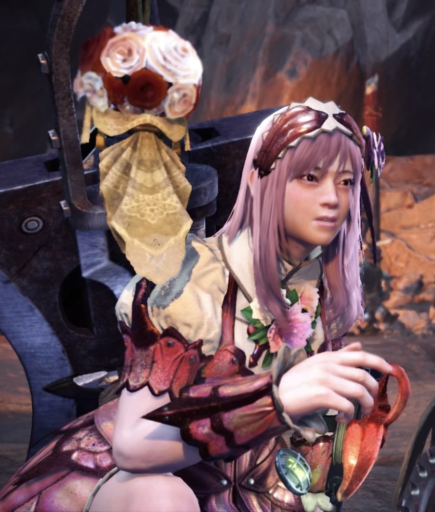 singekinoguha's tweet image. キャラメイクか装備で
メガネあったらいいのにな(*´ω｀*)✨
#MHWI