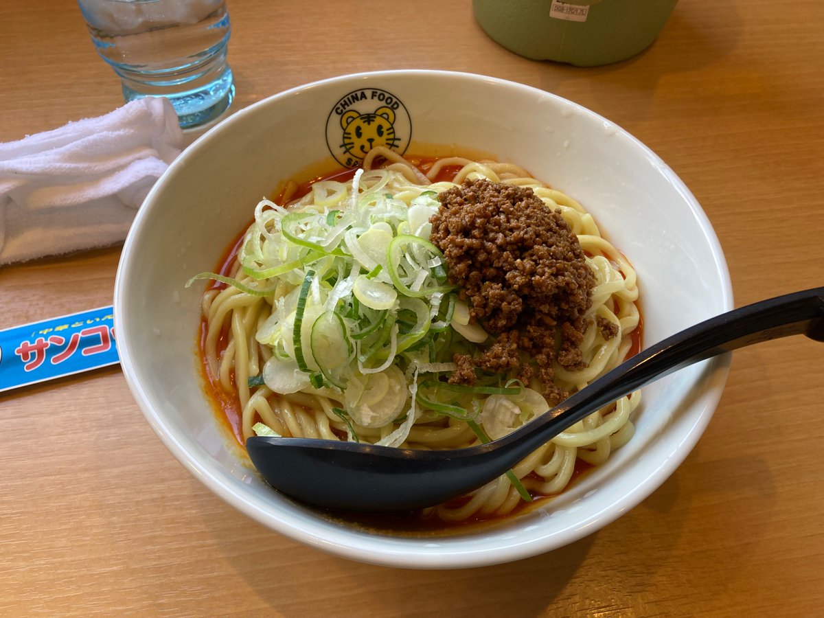 81busbbou6's tweet photo. 今日はサンコックで汁なし担々麺。 https://t.co/AOybga9V2a