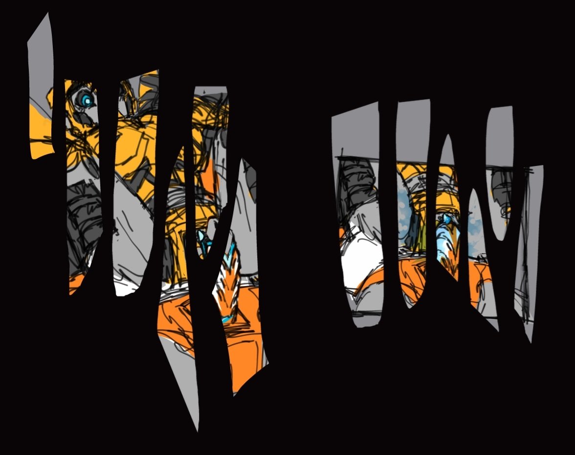 HatsukeKou's tweet photo. 🌌 Bladesbee 🌌
🌂Enjoy!
☂️Blades x Bumblebee 
#valveplug https://t.co/yikPhh3qjI
