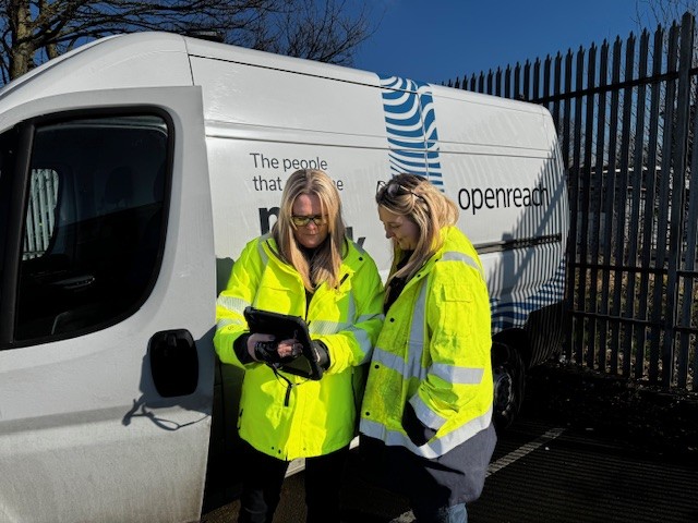Openreach tweet media
