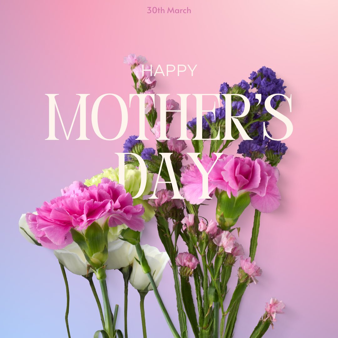 Happy Mother’s Day to all the wonderful mothers out there! 
#Mothersday2025 #MothersDay 
￼