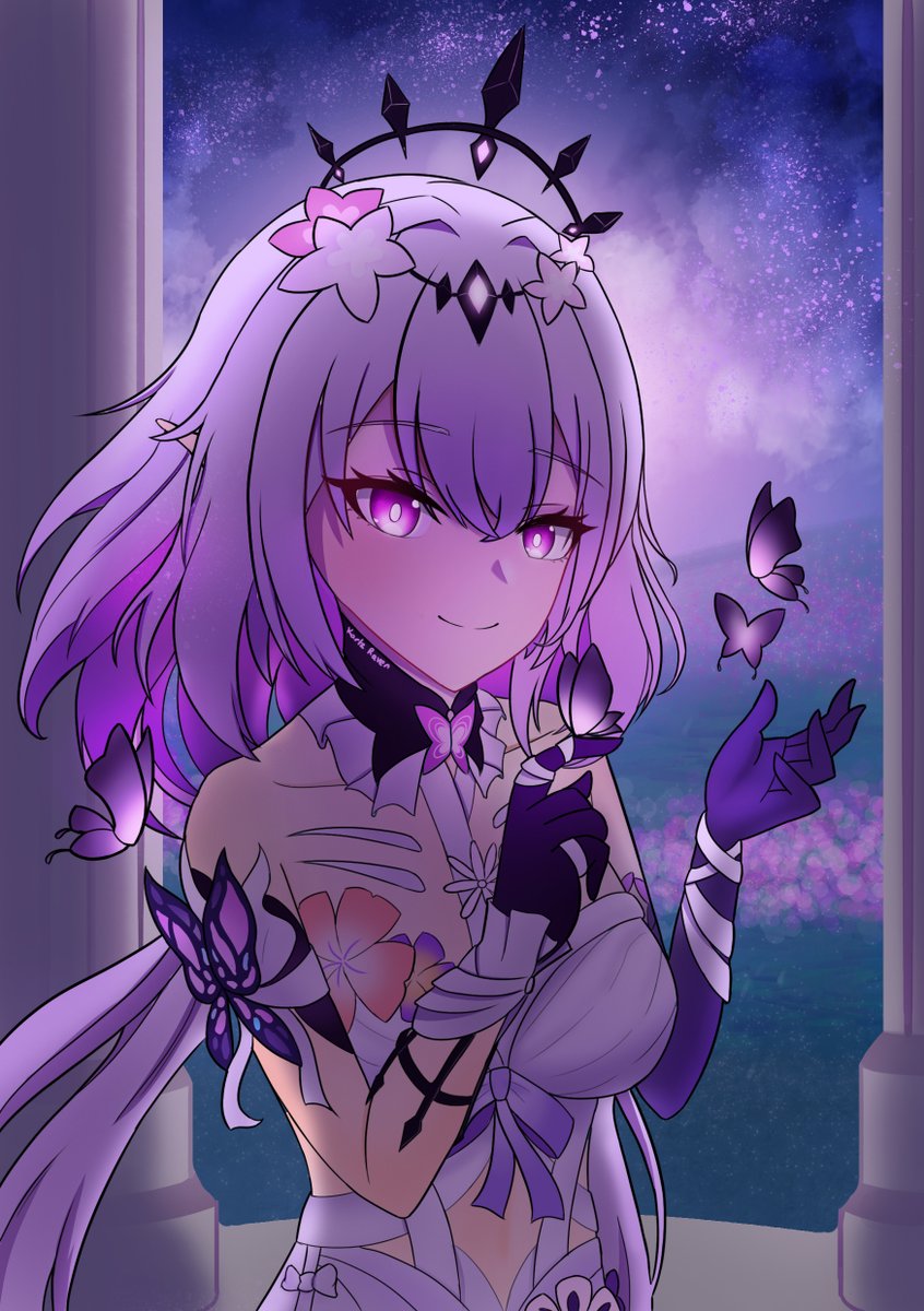 KarlzRaven's tweet photo. 💜🦋
#HonkaiStarRail #崩坏星穹铁道 #遐蝶 #Castorice #キャストリス https://t.co/gUoerRXjIN