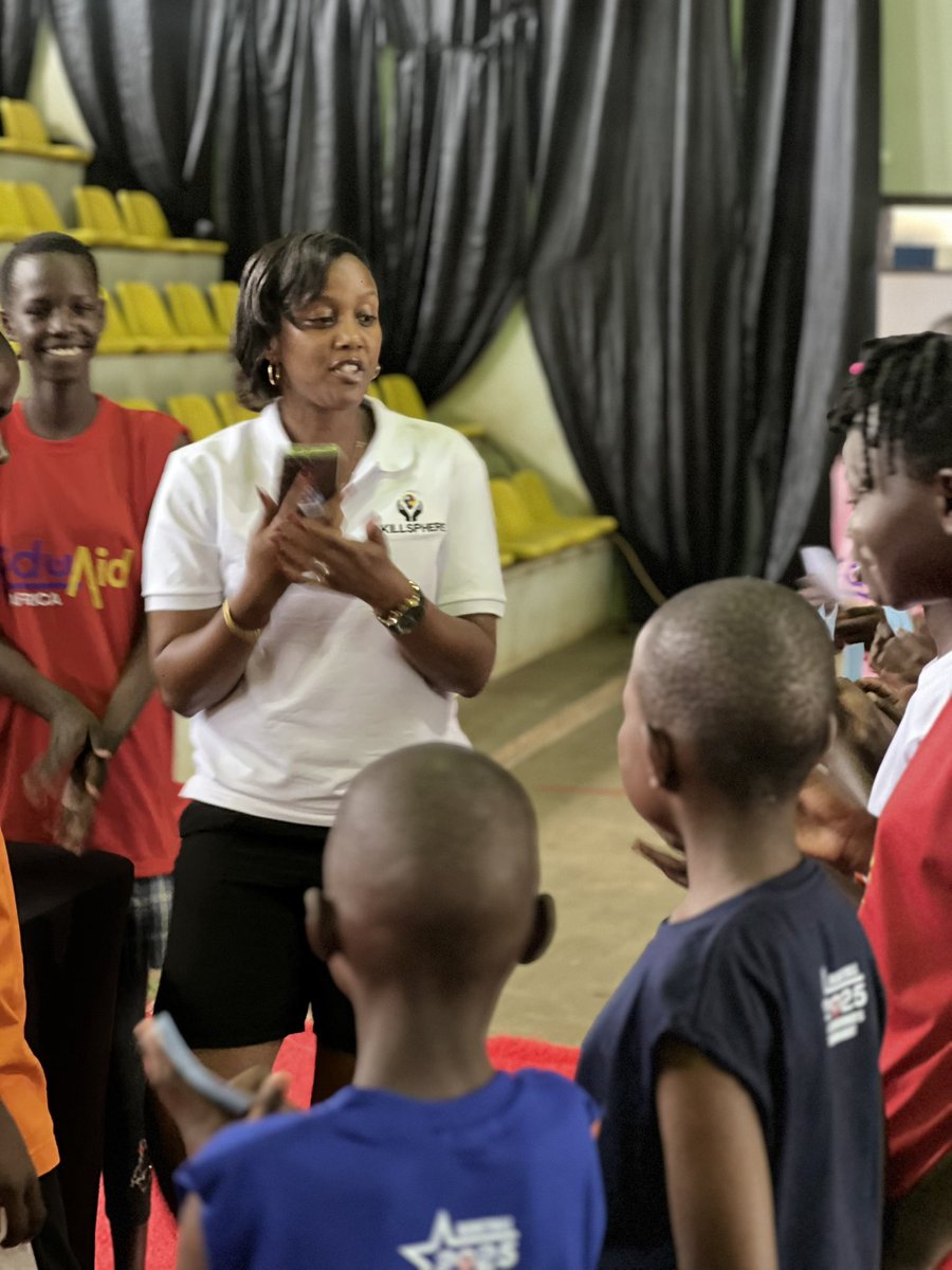 We are present at the #allstarwomenstournament2025 celebrations at Lugogo.
Basking in every moment as we share knowledge during the Mentorship session🫡🥳

Come through for the ⛹🏾⛹🏾‍♀️⛹🏾‍♂️games later…let’s play‼️