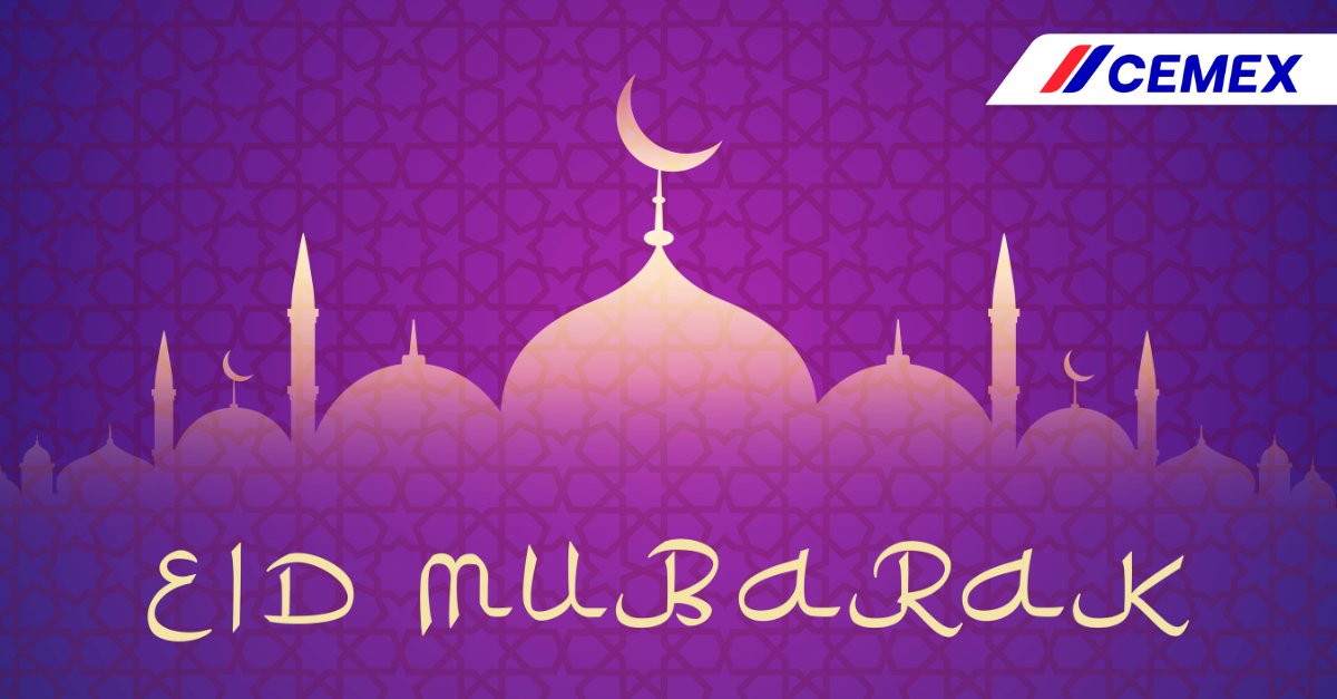Wishing a Happy Eid Mubarak to everyone who may be celebrating, from everyone at Cemex UK.