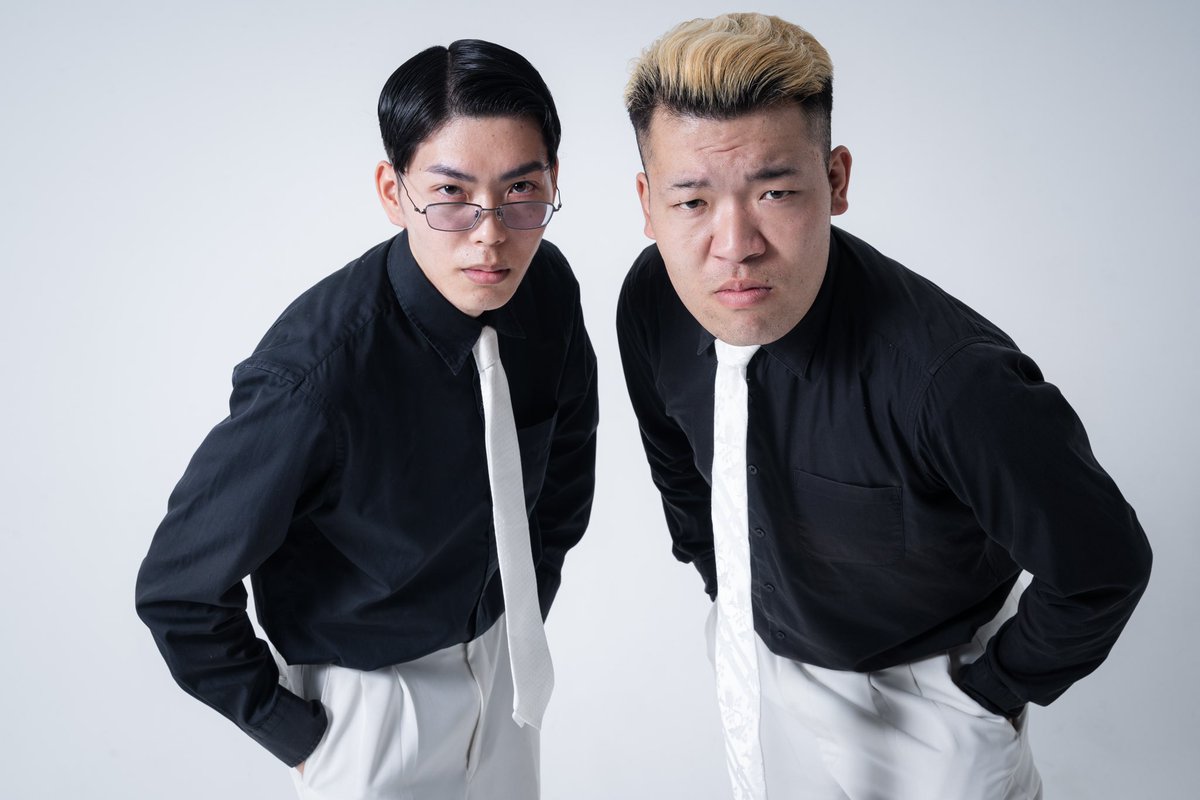 yes_coke_yes_'s tweet photo. 改めまして共犯者の洋平です！
右の顔デカが自分です！
左の小顔は相方の国京です！
この際なので便乗します！
#せっかくグルメ https://t.co/czRwpbO78l