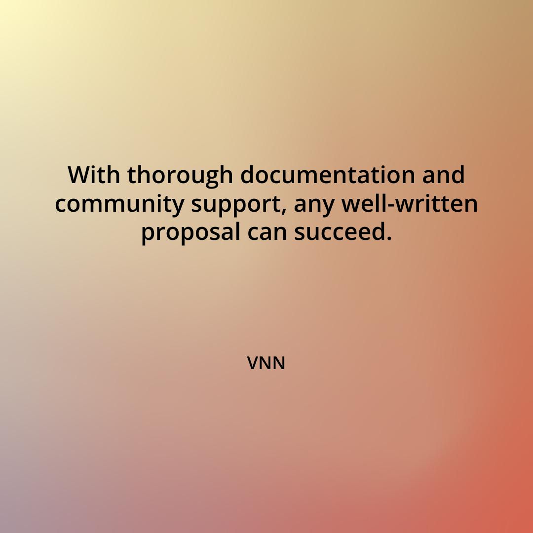 Maximize votes for your proposal on VeChain Discourse!🗳️
💡Keep proposals simple and straightforward
💡Split big ideas into bite-sized pieces for easy voting
💡Rally community input and backing
💡Back it up with solid evidence or logic
#VeChain #VET #VeChainDiscourse