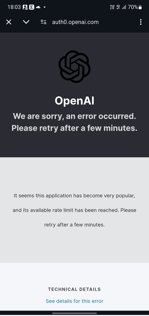 Chat GPT knapa jadi ke logout dan gabisa diakses deh
