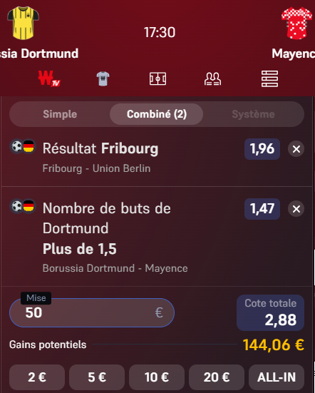 StephPronos24's tweet photo. Vous en pensez quoi??  #parisportifgratuit #winamax #unibet #parisportifs #teamparieur https://t.co/Cq3WKjVtgs
