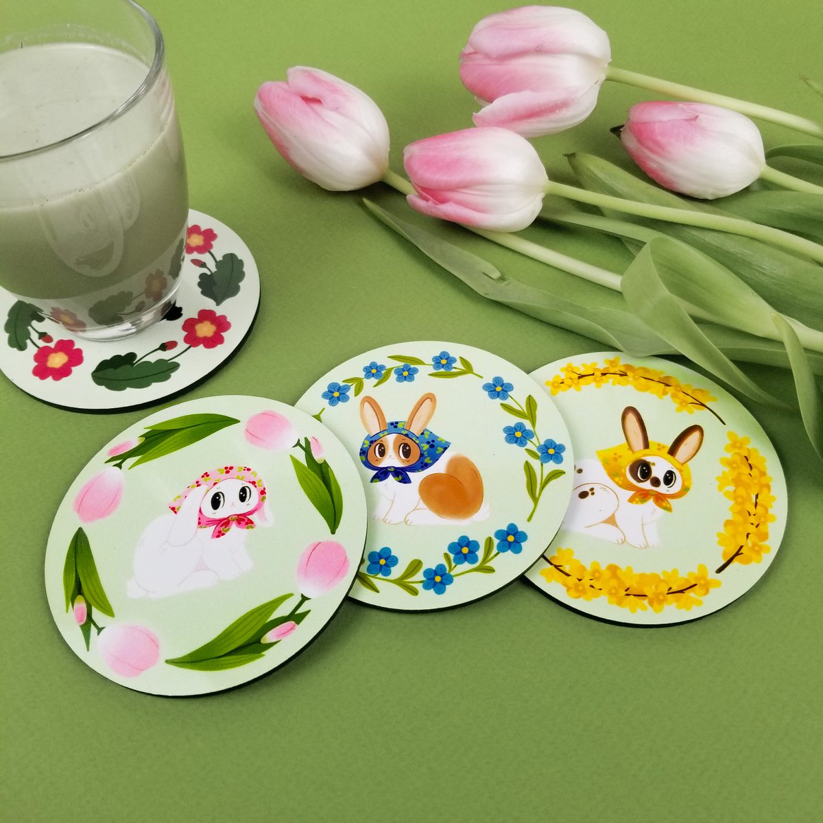 I have some new and restocked coasters in the shoppe 👀✨