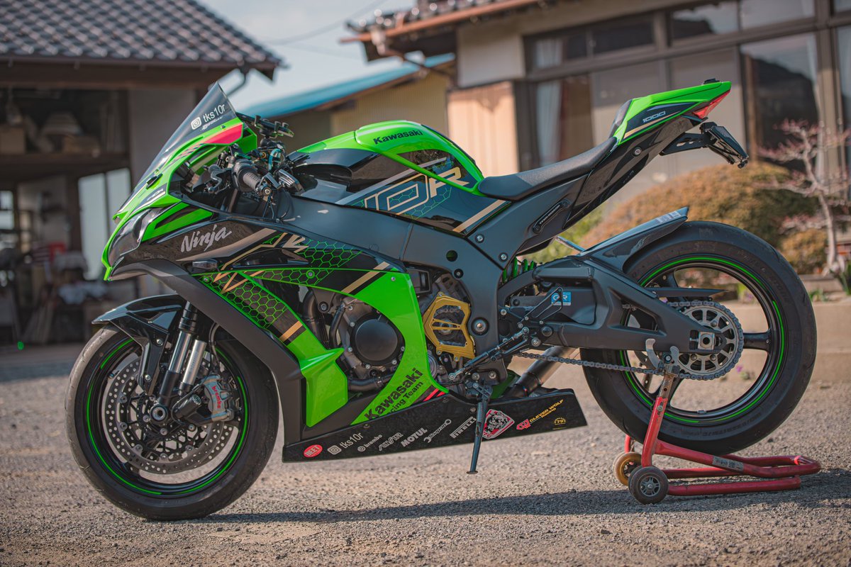 洗車した！ やっと自分の理想の形になって良かった😆 #zx10r