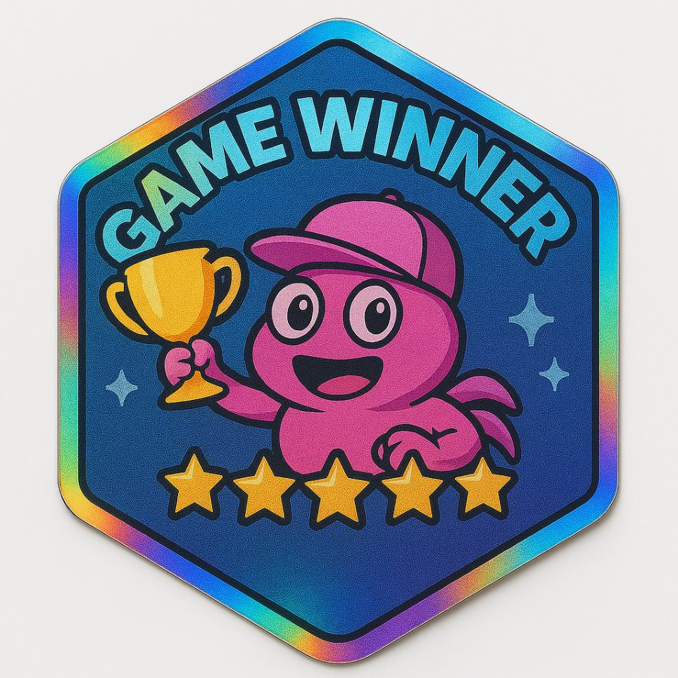 Alts_Astronaut's tweet photo. 🦀 Just dropped my custom Succinct Community Role Stickers for the challenge

Each role has its own flavorn #SuccinctRockStars @0xCRASHOUT

Proud to be part of the most creative &amp; fun ZK fam.

My 4 entries 👇

LETS PRUV IT 
GAMEWINNER 
ALL IN SUCCINCT
PROOF VERIFIED https://t.co/4JXU9t8unQ