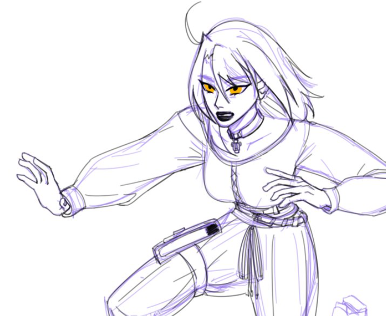 Selle_Gaw's tweet photo. this  to this lol
#wip #dnd #oc https://t.co/TPiqFT3Ivk